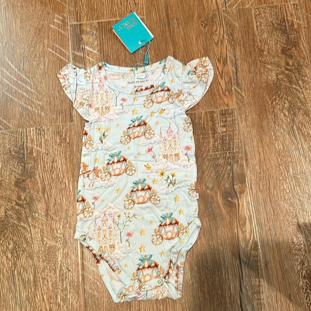 Posh Peanut Catherine Bodysuit-18-24M